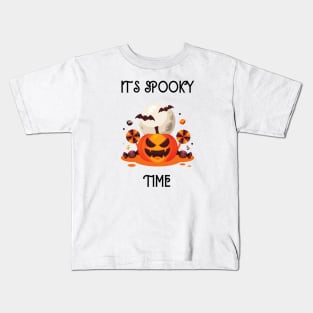 It's Spooky Time Halloween Kids T-Shirt